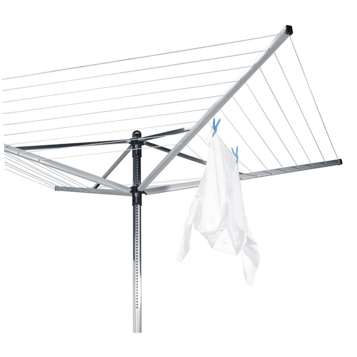 Brabantia LiftOMatic Outdoor Clothesline (164 ft) with Ground Spike